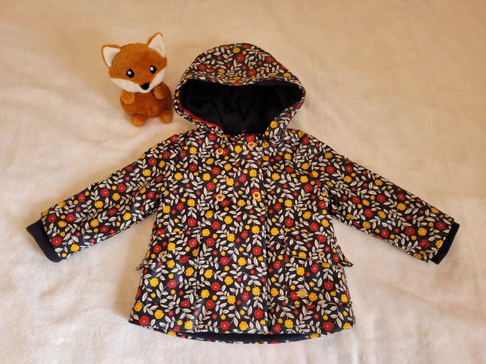 Parka sergent major imperméable polaire 12mois