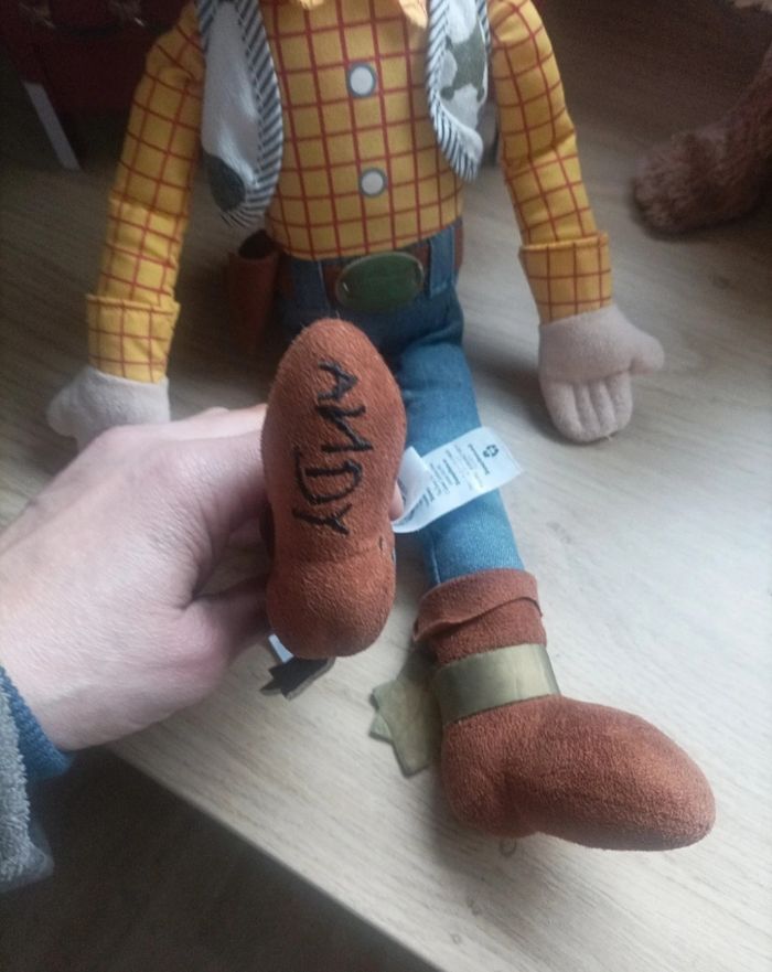 Toy story grande peluche Woody 50 cm - photo numéro 2