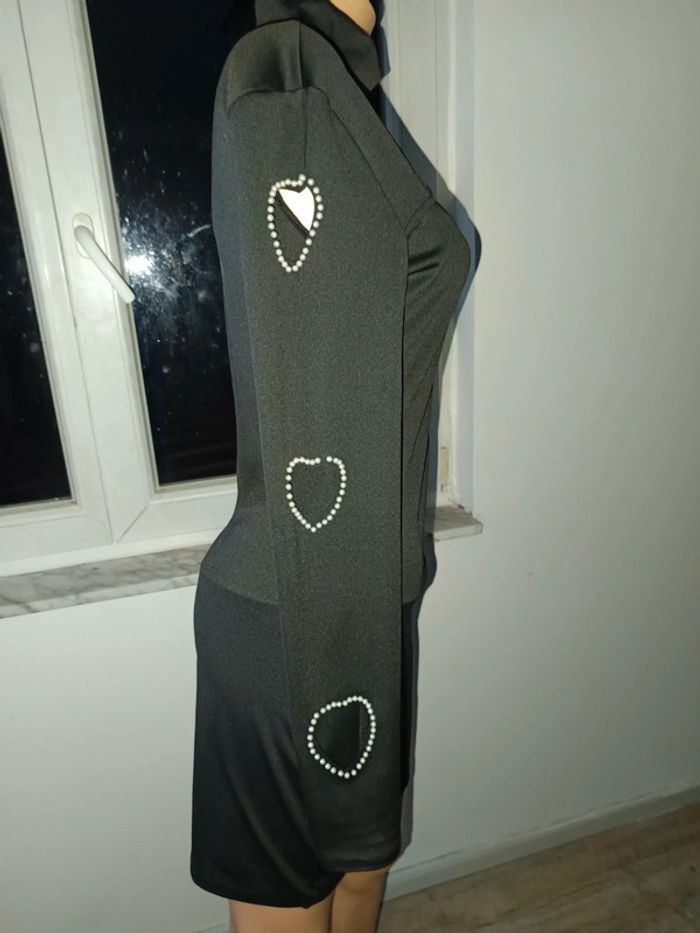 Robe de soirée décolleté taille S - photo numéro 3
