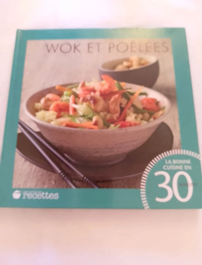 Livre cuisine wok et poêlées. - photo numéro 2