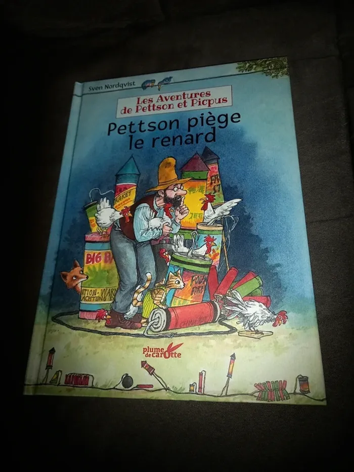 Livre les aventures de Pettson et picqus