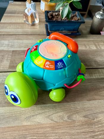 Jouet bébé tortue musicale cute stone
