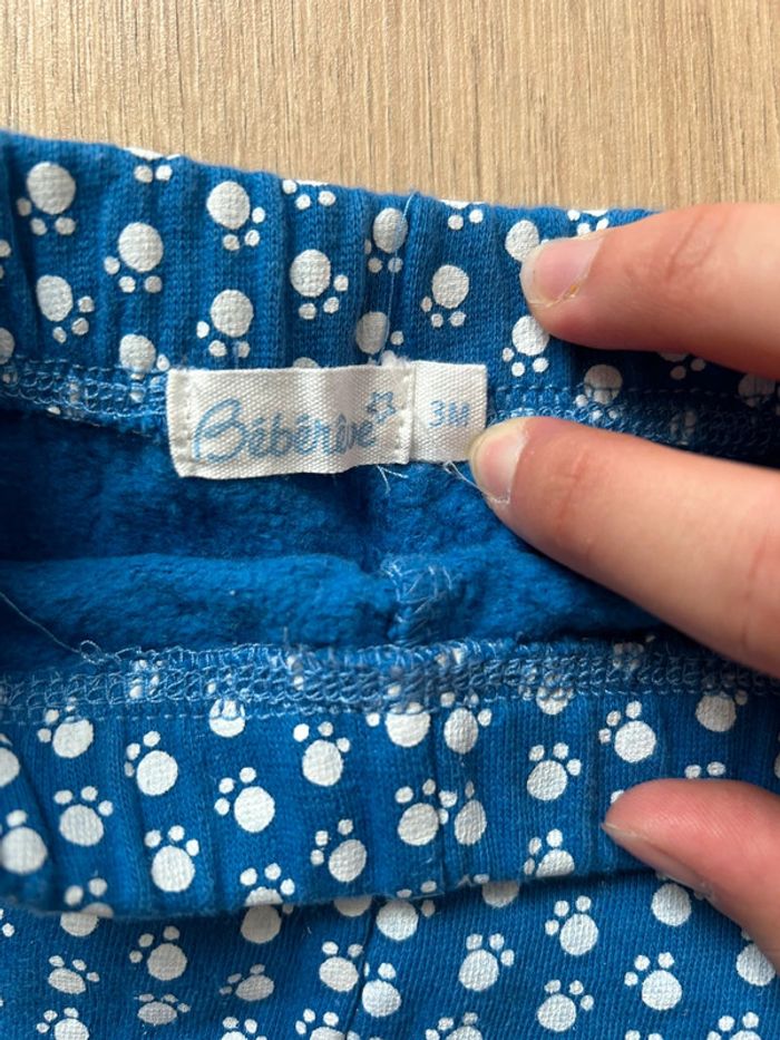 Lot 2 pantalons 3 mois - photo numéro 3