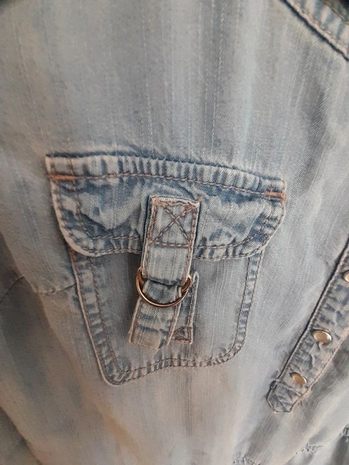 Robe bleue jeans - photo numéro 3