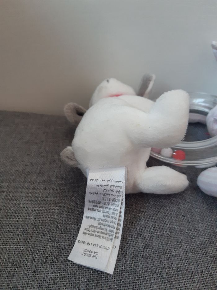 Jouet Peluche Hochet Jacadi - photo numéro 10