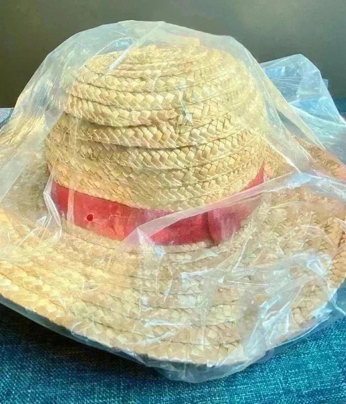 Chapeau de paille Monkey D. Luffy Anime One Piece Cosplay OP NЕUF - photo numéro 5