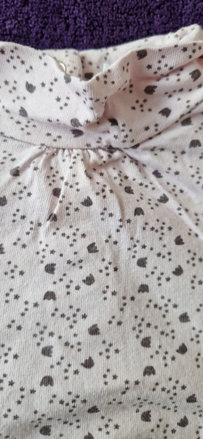 T-shirt manches longues fille 18 mois - photo numéro 3