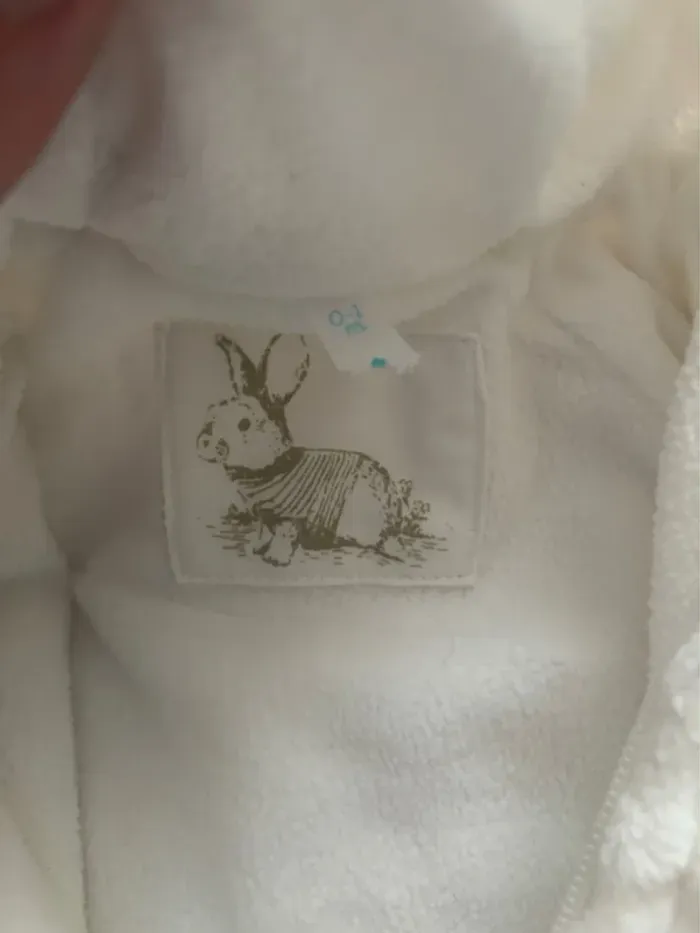 Combinaison velours - taille 0 à 1 mois - photo numéro 7