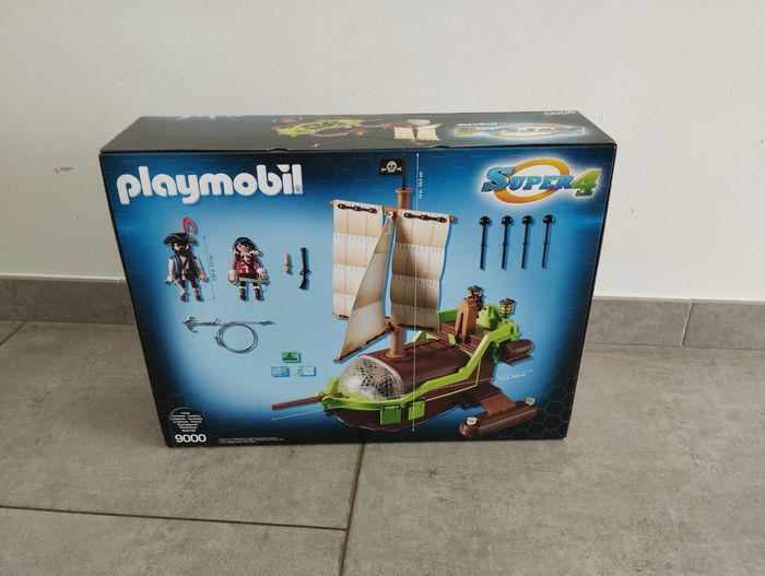 Bateau pirate caméléon playmobil super 4 - photo numéro 3
