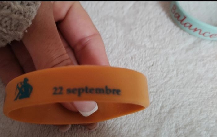 Lot ou à l'unité bracelets signes astrologiques "Balance et Vierge" neufs - photo numéro 6