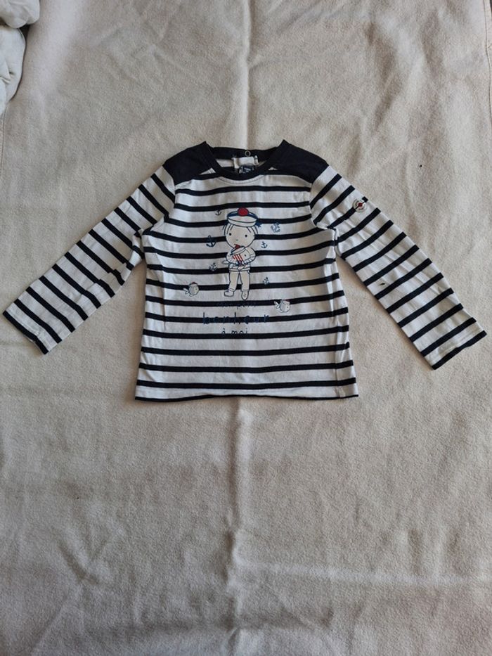 Tee-shirt marinière 23mois