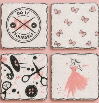 Lingettes lavables - x4 - neuf - 5€