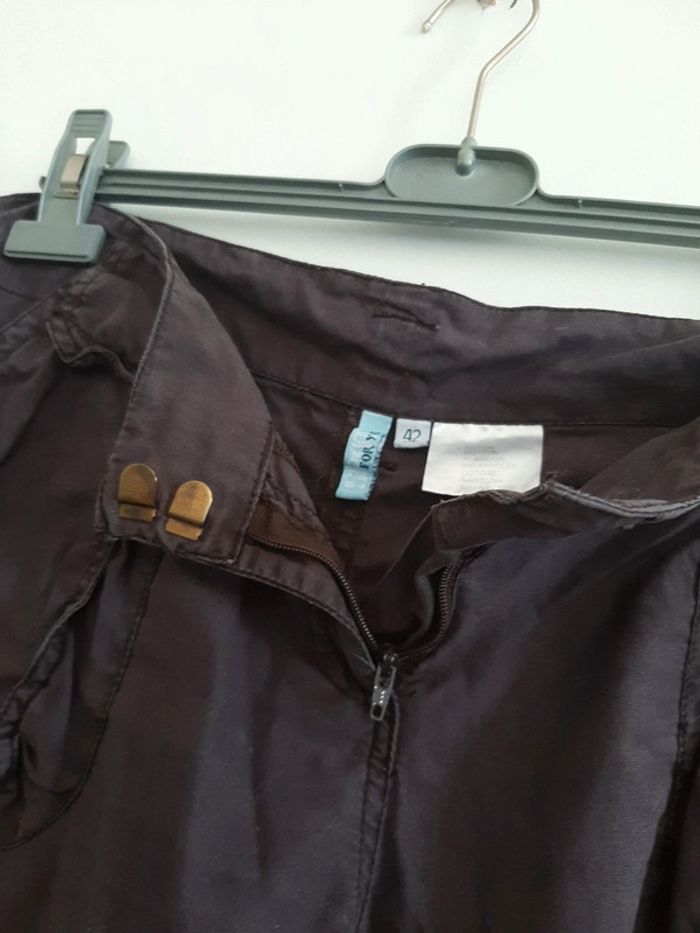 Pantacourt marron t42 - photo numéro 4
