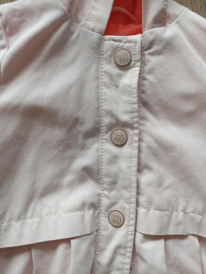 Veste fille imperméable 6 mois - photo numéro 2