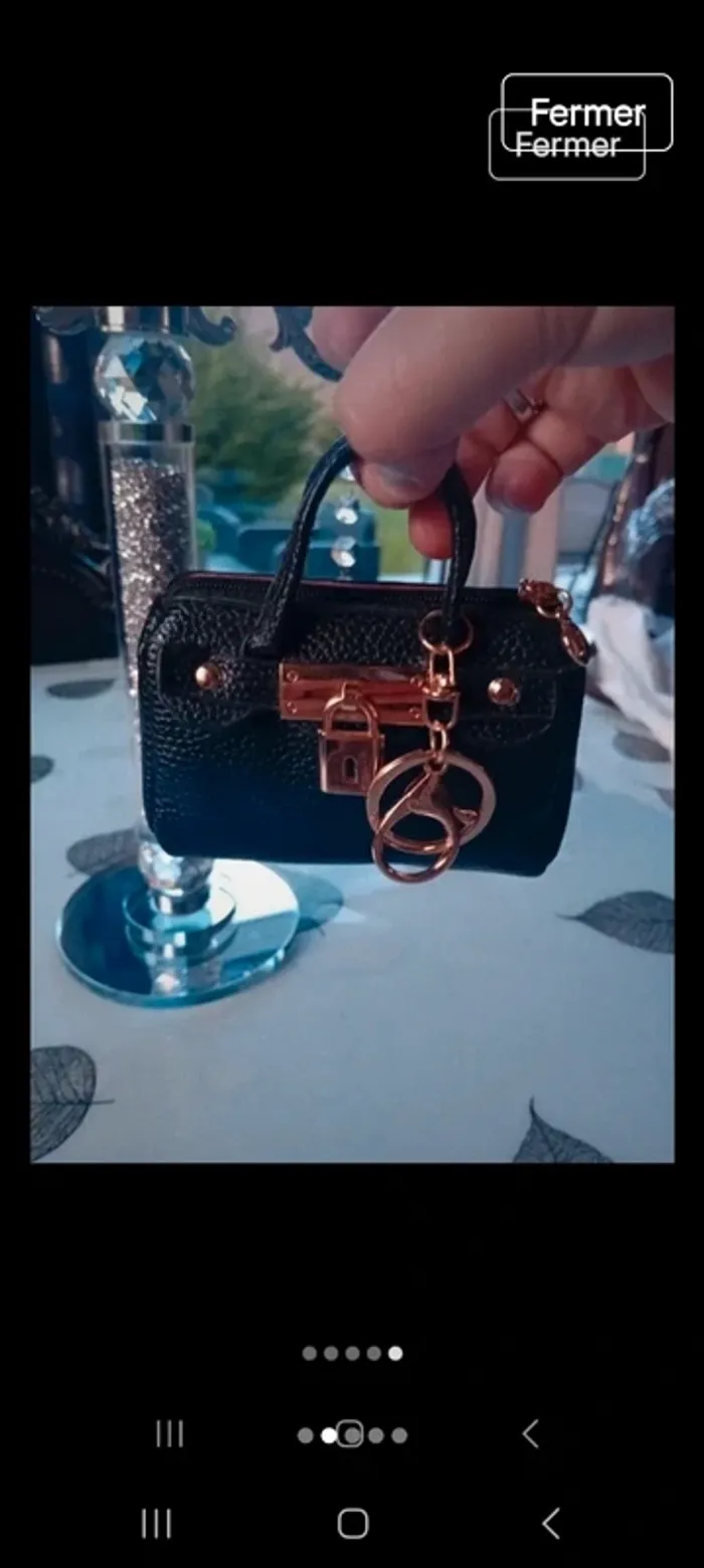 Petit porte monnaie cuir - photo numéro 2