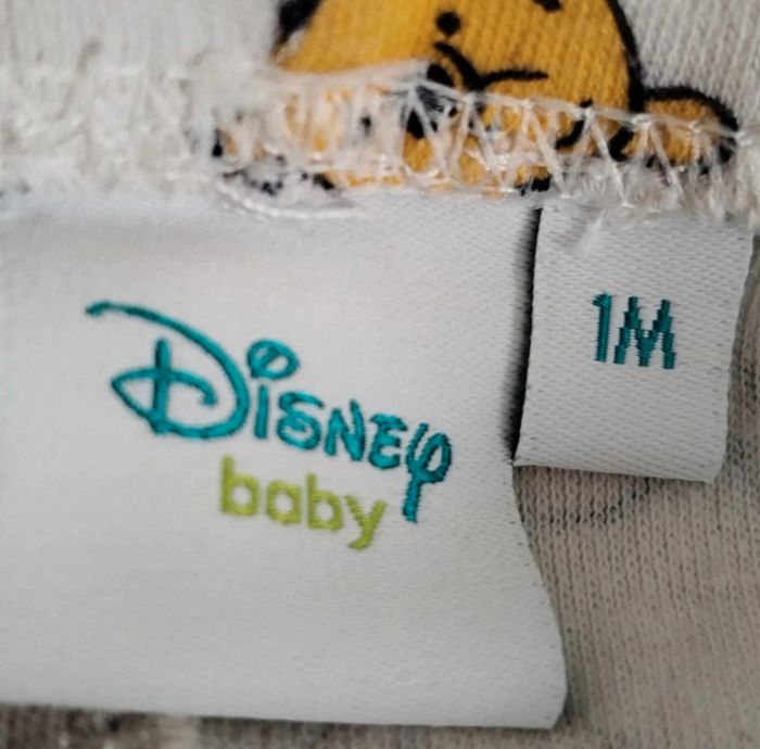 Legging blanc imprimé Winnie l'ourson Disney Baby taille 1 mois - photo numéro 3