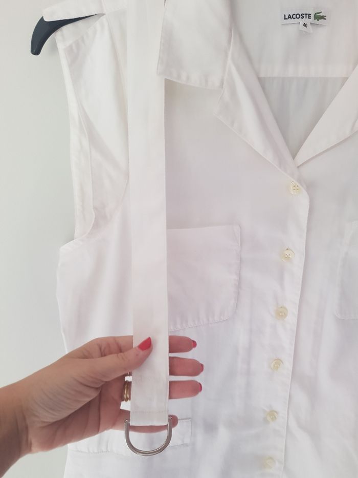 Magnifique robe blanche taille 40 Lacoste - photo numéro 7