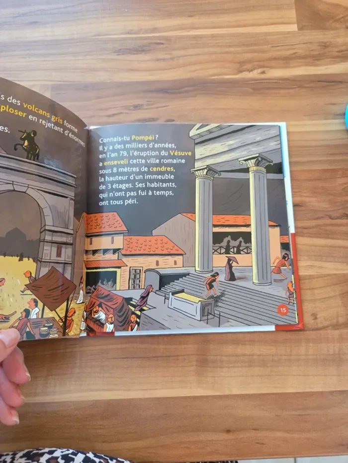 Livre  Mes p'tit docs les volcans - photo numéro 6