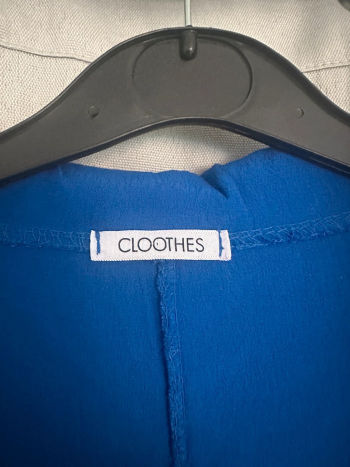 Blouse bleu électrique - photo numéro 3