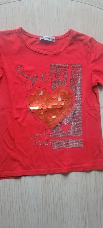 Tee shirt pailletté