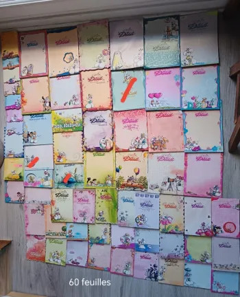 65 feuilles