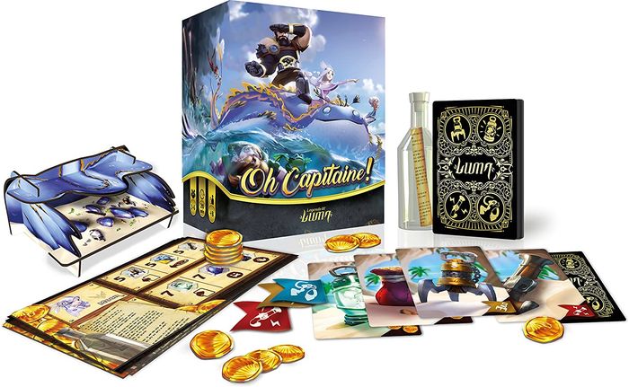 ASMODEE Oh Capitaine Jeu de société OC1632 - photo numéro 2
