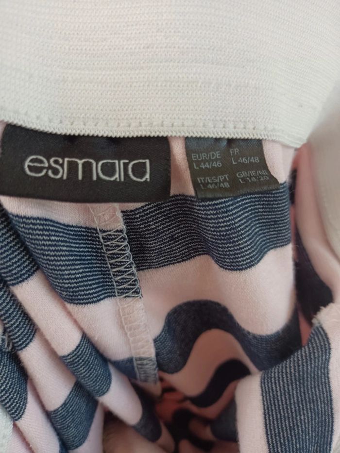 Jupe rayé bleu et rose Esmara 46 - photo numéro 3