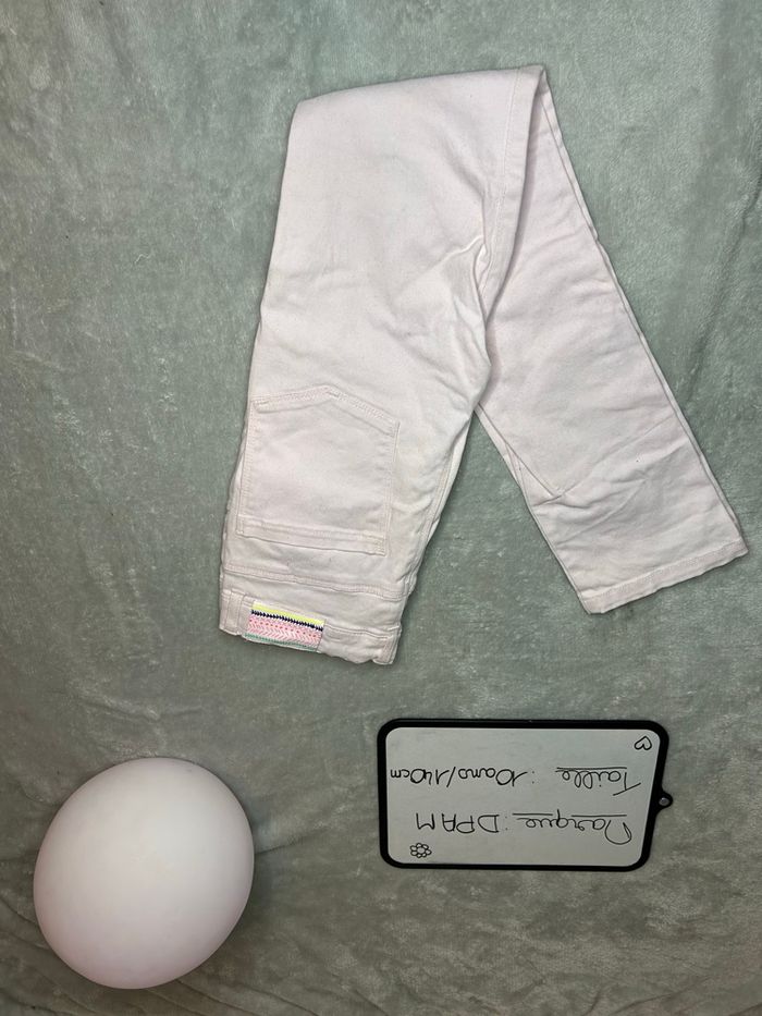 Jeans rose claire Du pareil au même 10 ans