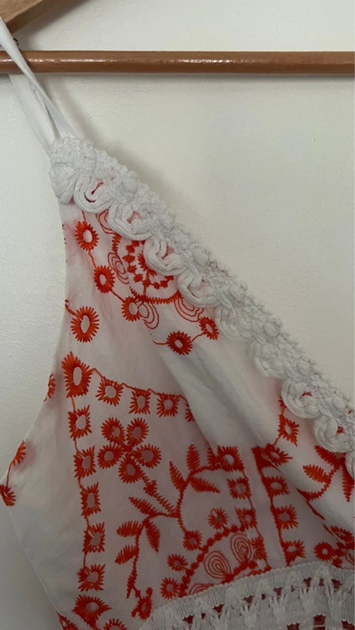 Jolie robe longue d’été en parfait état marque rossa miss taille M 100% coton - photo numéro 5
