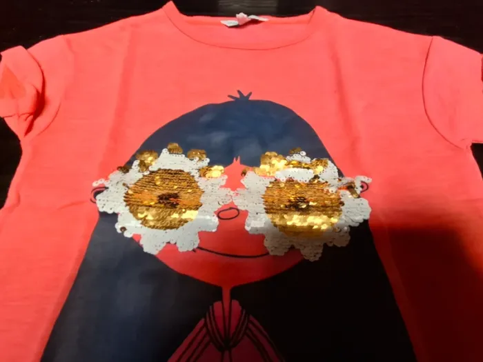 Tee-shirt corail 6 ans - photo numéro 2