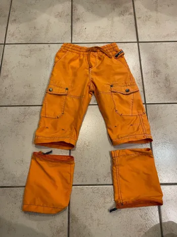 Bermuda / pantalon Mini Gang 5ans orange