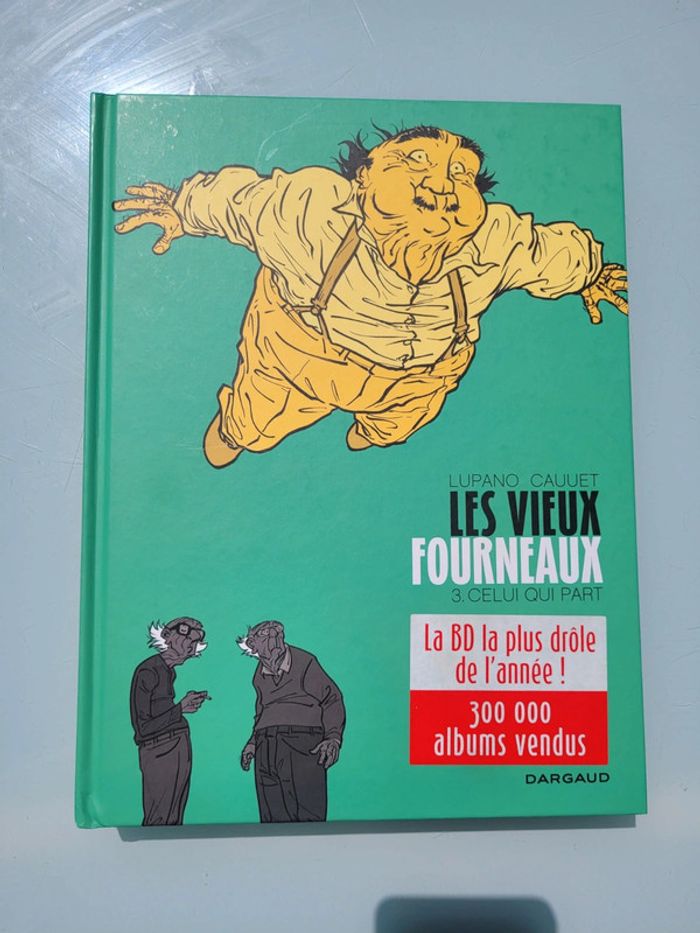 3 BD Les Vieux Fourneaux, tomes 1, 2 et 3 (tome 3 EO cotée) - photo numéro 3