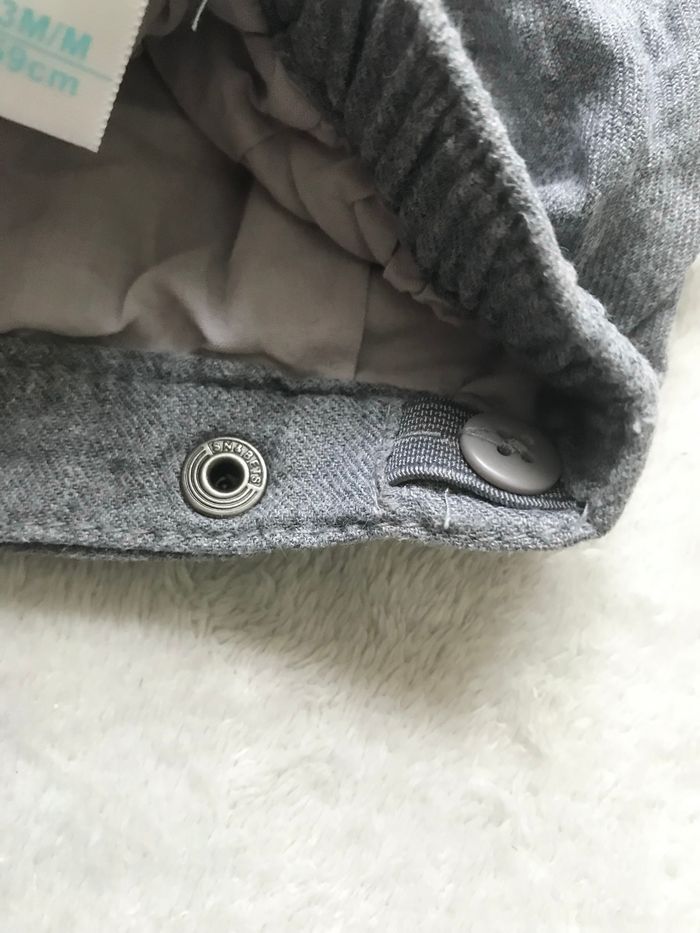 Short gris chiné 3mois (Obaïbi) - photo numéro 3