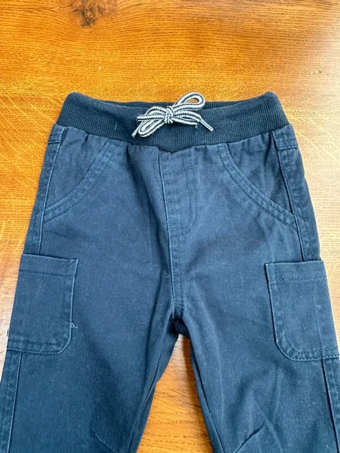 Pantalon bleu marine kiabi 12 mois - photo numéro 7