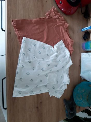 Lot de 2 t shirt bebe