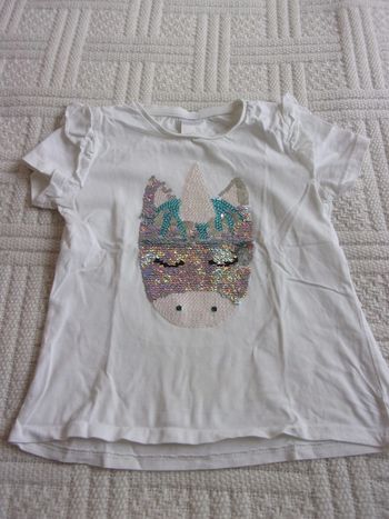 tee shirt Palomino taille 6/7 ans