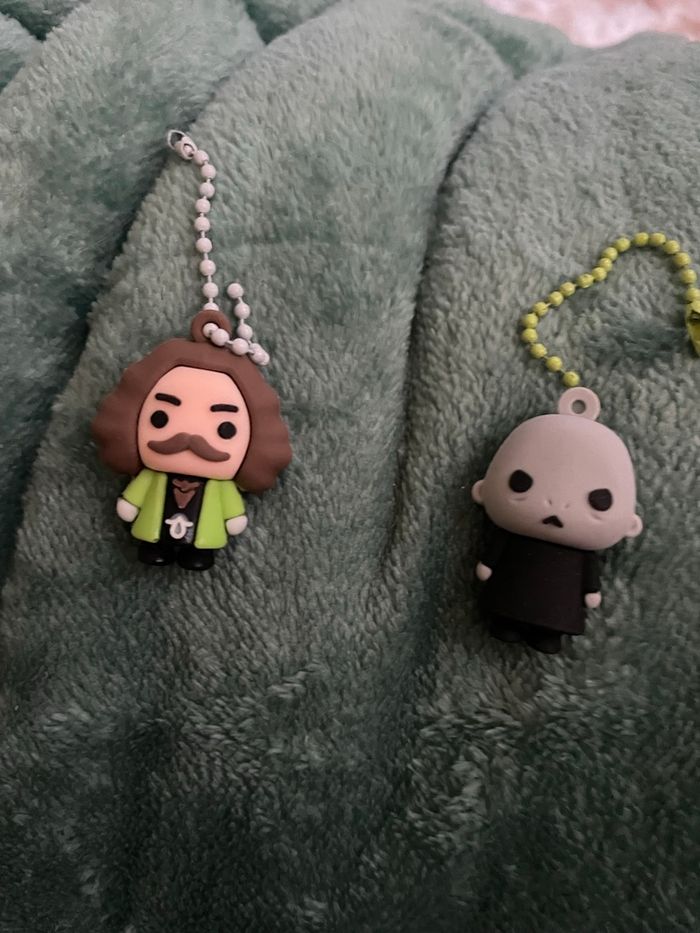 Lots de deux porte clefs Harry  Potter