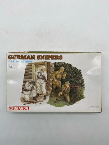 Dragon maquette german snipers