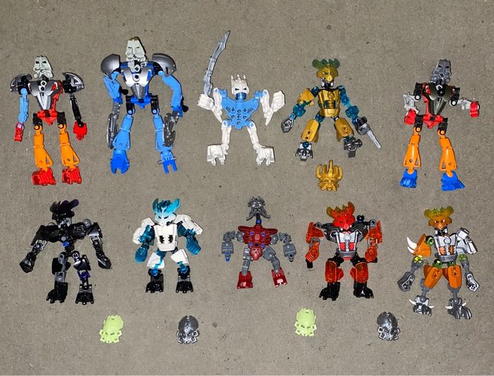 Lot X48 Lego Bionicle 5KG - photo numéro 7