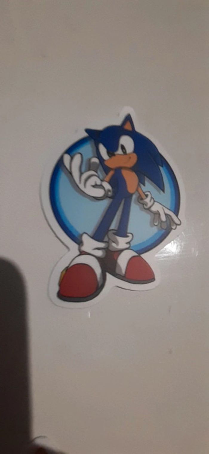 Sticker sonic