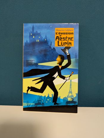 Livre l'évasion d'Arsène Lupin