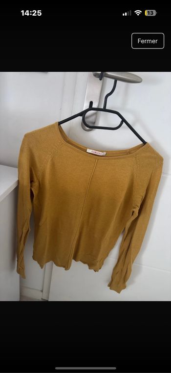 Pull fin femme