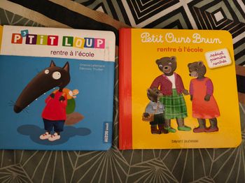 Lot livres enfants pour préparer à l'école