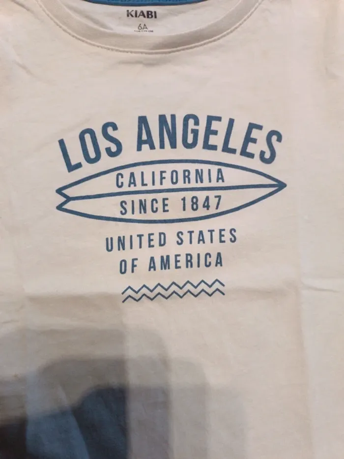 T-shirt Los Angeles Kiabi 6A - photo numéro 4