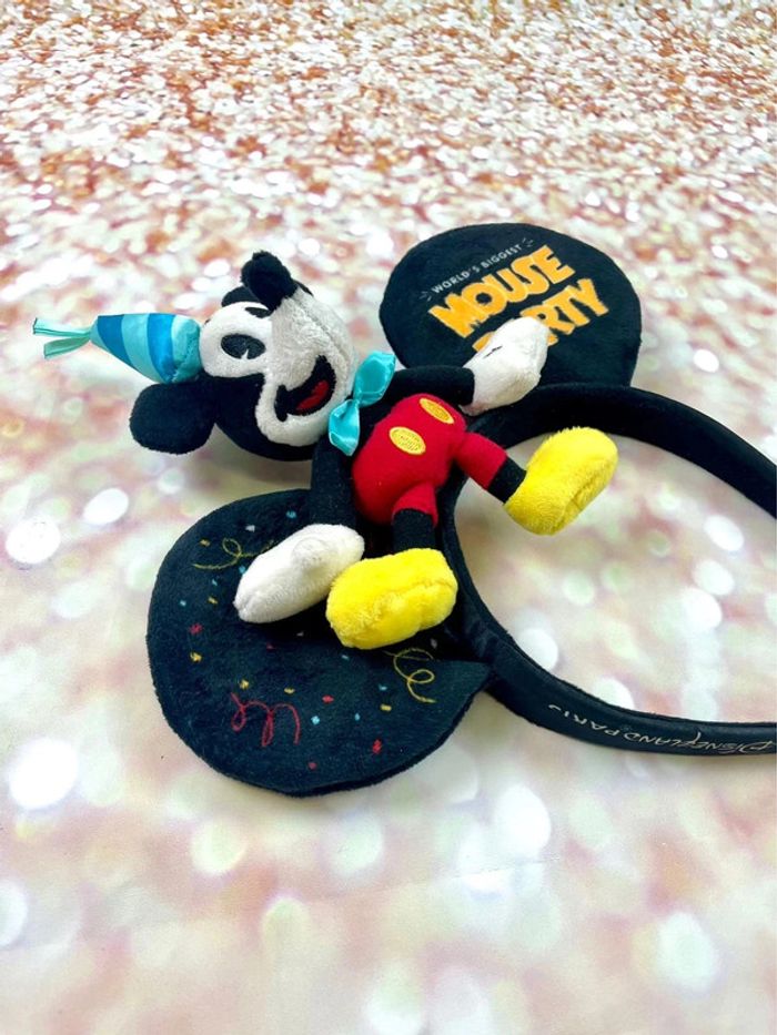 Serre tête oreilles Mickey Disneyland Paris - photo numéro 2