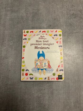 Livre mon tout premier imagier, Montessori