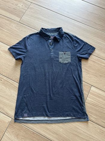 Polo bleu
