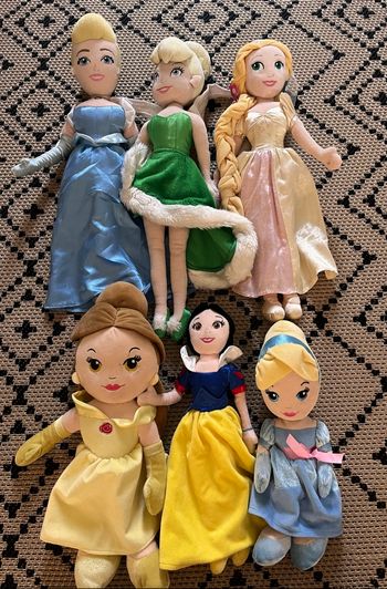 Poupées chiffon les princesses Disney