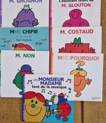 petits livres monsieur madame