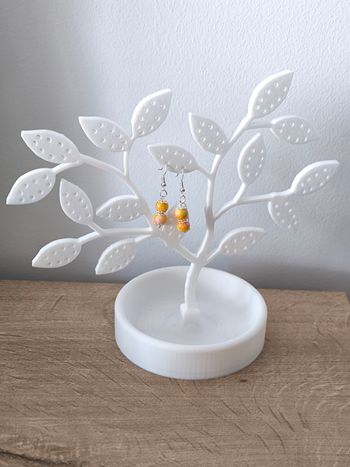 Boucles d'oreilles perles 